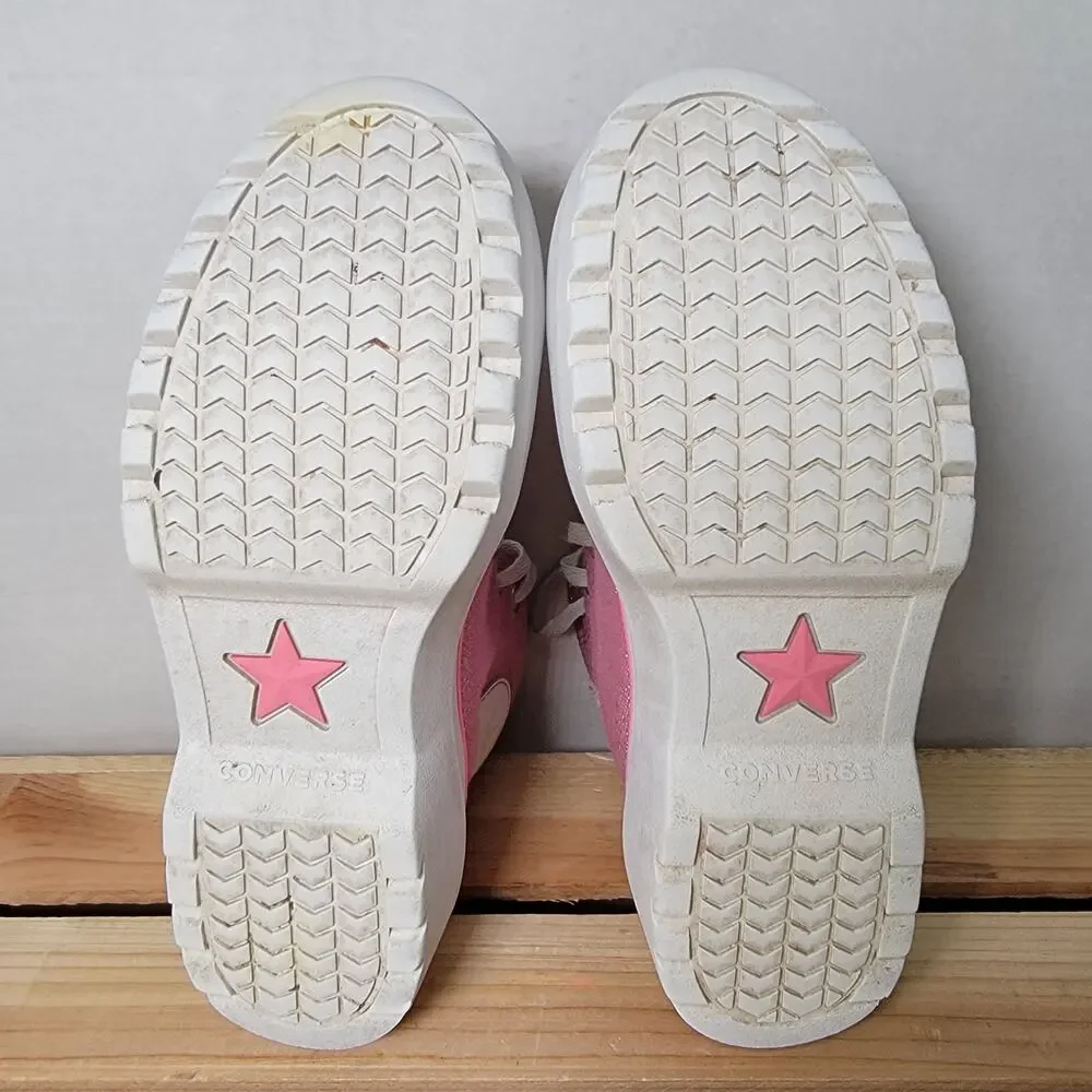 Converse Chuck Taylor All Star Lugged Lift Platform Prism Glitter - Size Youth 3